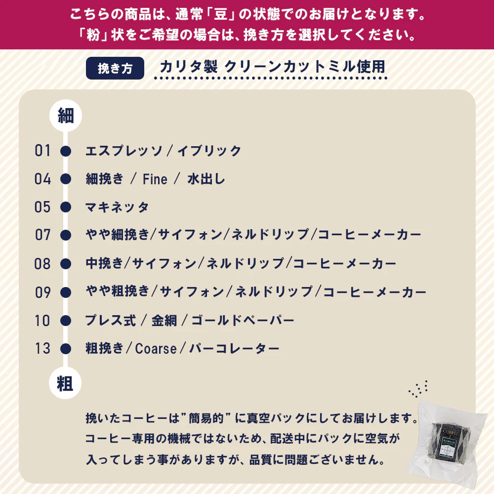 【成城石井はじめてBOX＃3】成城石井バイヤーセレクト！成城石井オリジナルコーヒー豆4種類お試しセット - Image 5