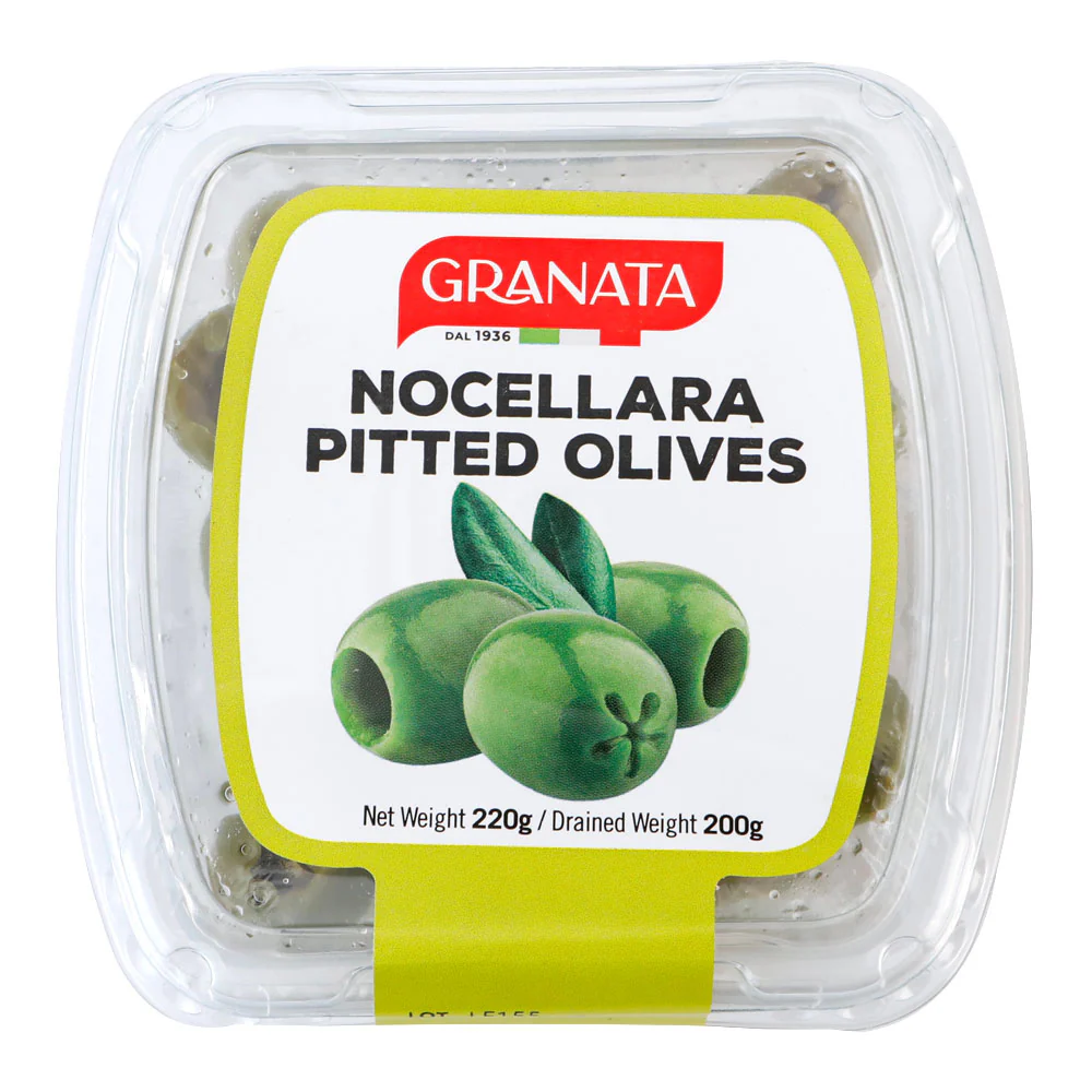 グラナタ シチリア産グリーンオリーブ 種抜き 200g - Image 3